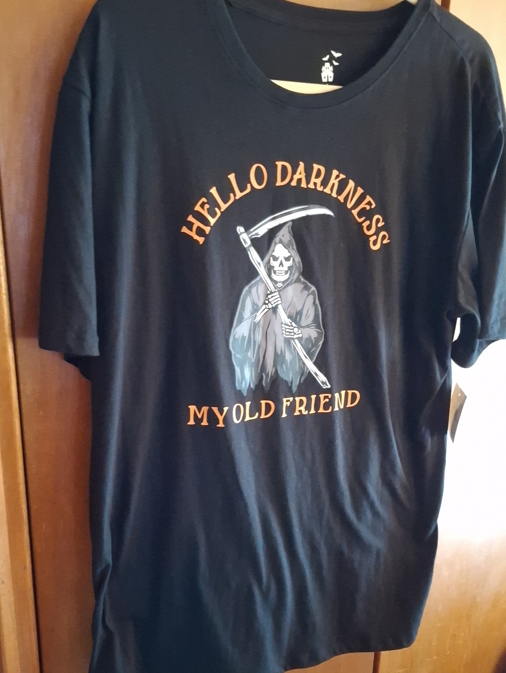 Hello Darkness Graphic Tee - Black